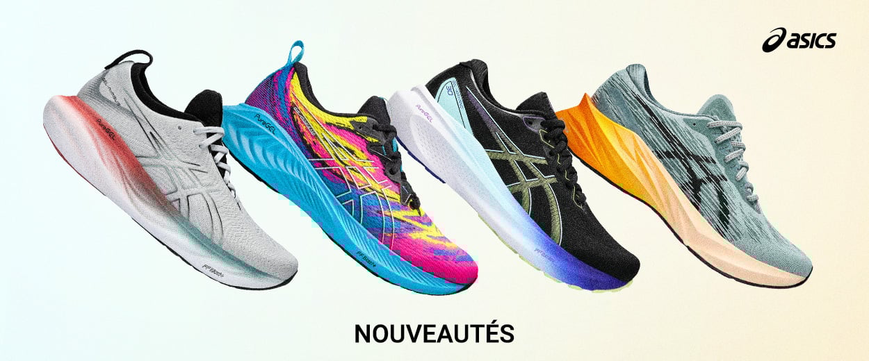 Nouveautés chaussures de running ASICS