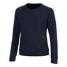Crew Sweatshirt Sweat-shirt Femmes-Bleu Foncé