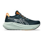 Chaussures de running ASICS ASICS Gel-Nimbus 27 TR Chaussure De Running Sans Stabilisateurs Hommes-Bleu Petrol, Mint