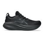 Chaussures de running ASICS ASICS Gel-Nimbus 27 Chaussure De Running Sans Stabilisateurs Hommes-Noir,Gris Clair