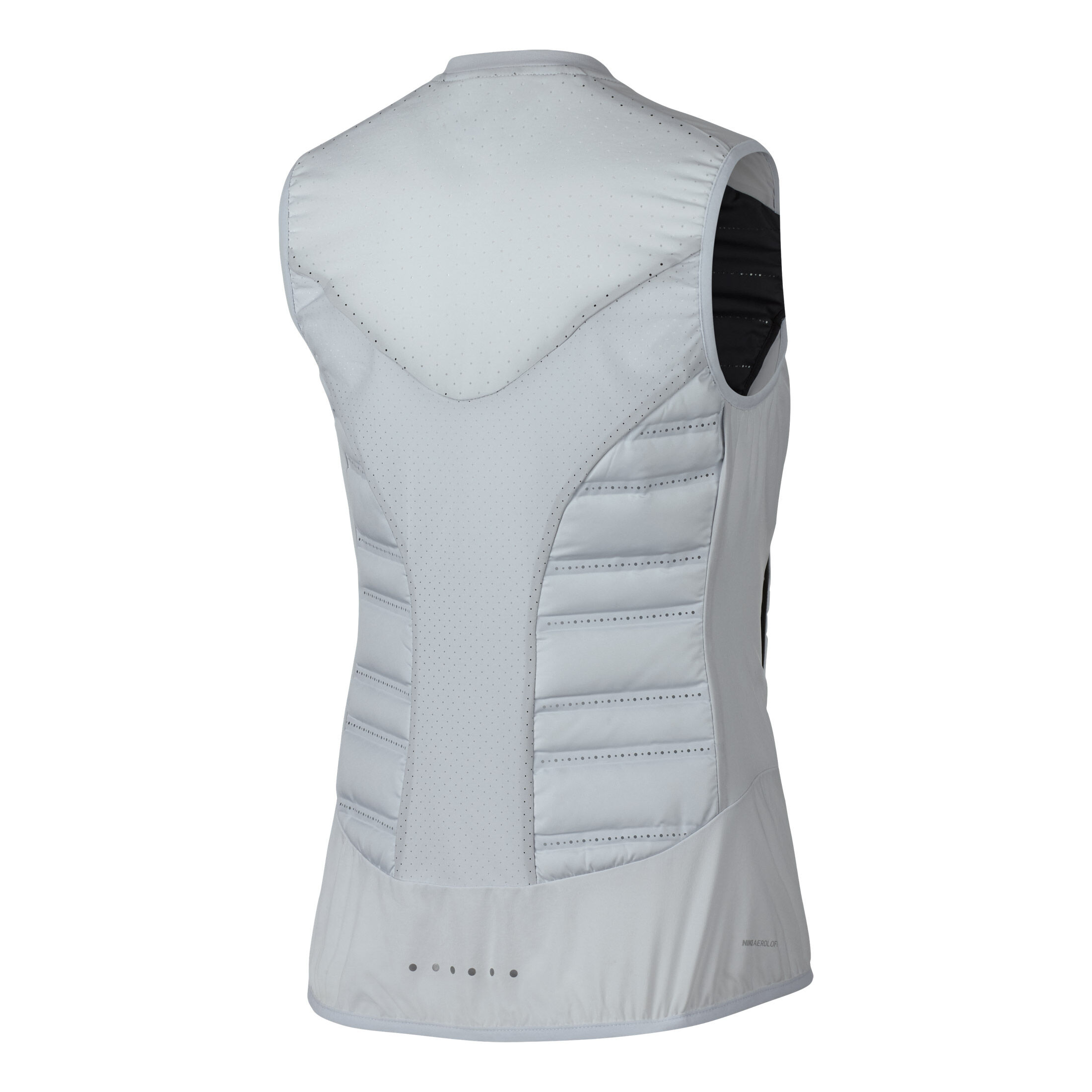 AeroLoft Gilet Femmes Gris Clair Argent