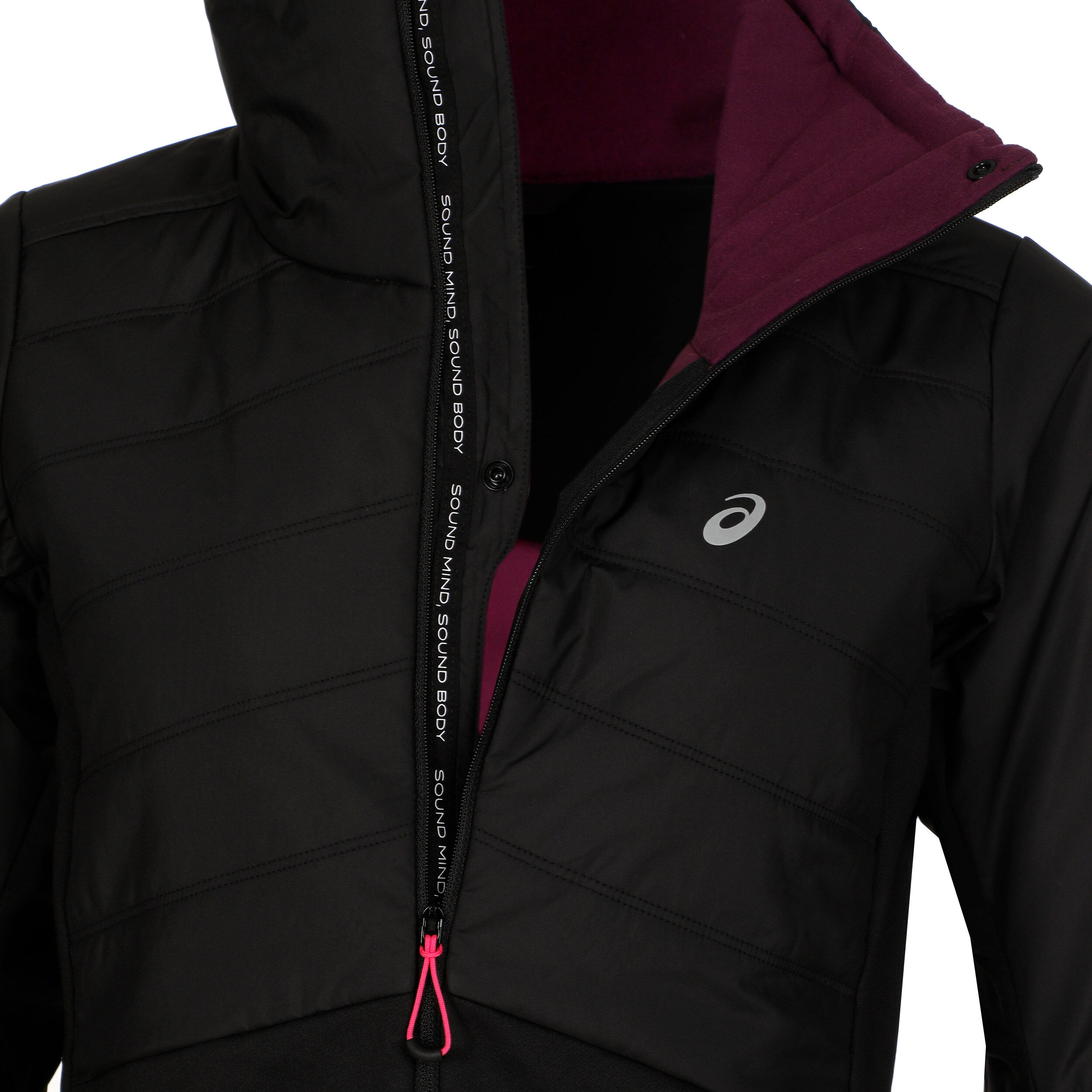 Acheter ASICS Winter Run Veste Running Femmes Noir en ligne Running Point FR