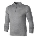 Vêtements Nike Nike Dri-Fit Element Half-Zip Top de course Hommes - gris, 