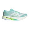 adizero Boston 13 Chaussure de comp&eacute;tition Femmes-turquoise, argent