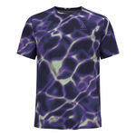 Vêtements Odlo Odlo Zeroweight Chill-Tec Maillot De Course Hommes-Violet,Mint