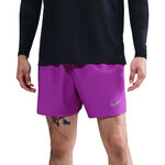 Vêtements Nike Nike Challenger 5in Short De Running Hommes-Violet,Argent