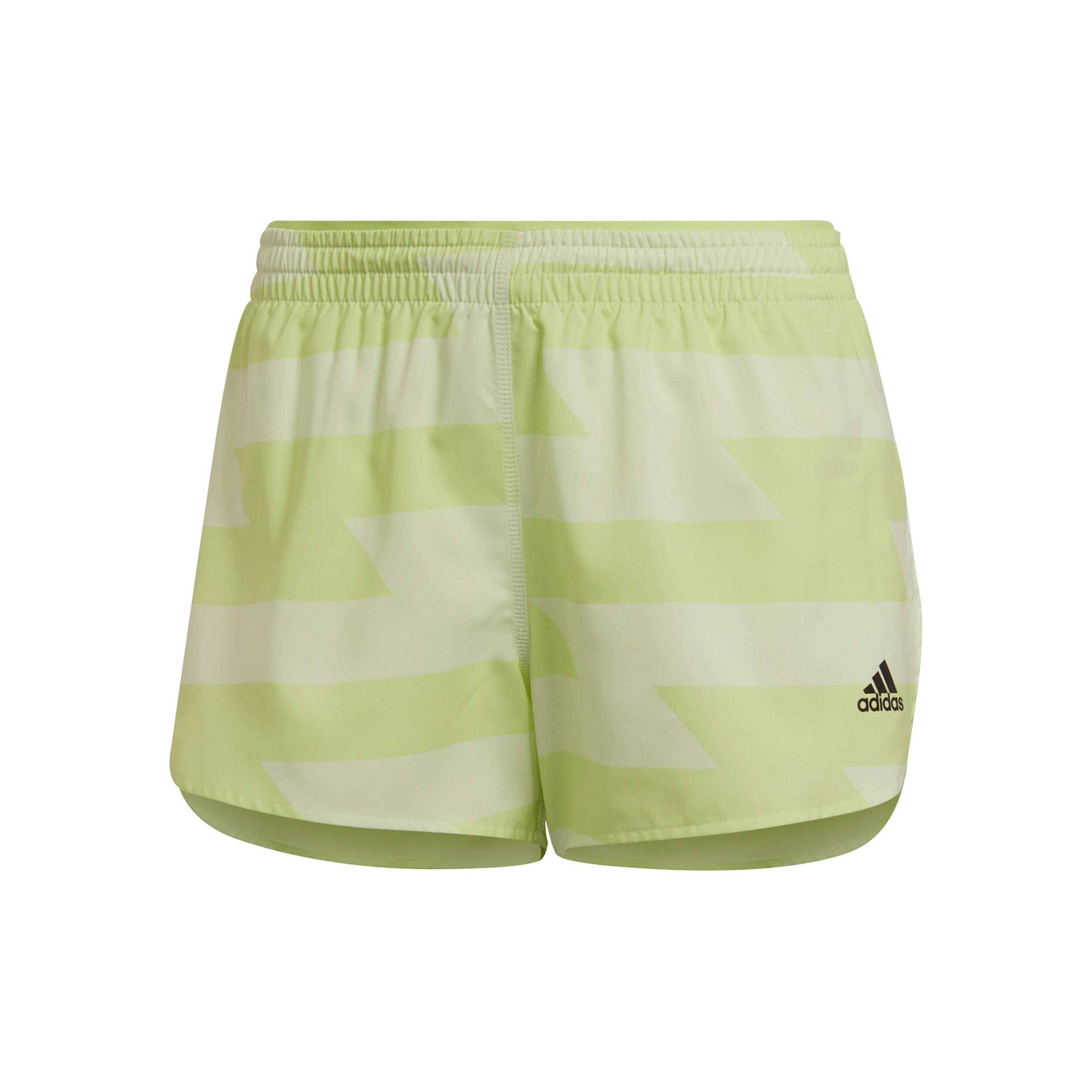 Acheter adidas Runfast Split 3in Shorts Femmes Jaune Lemon en ligne Running Point FR