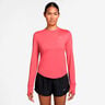 Swift Maillot de course Femmes - corail, argent