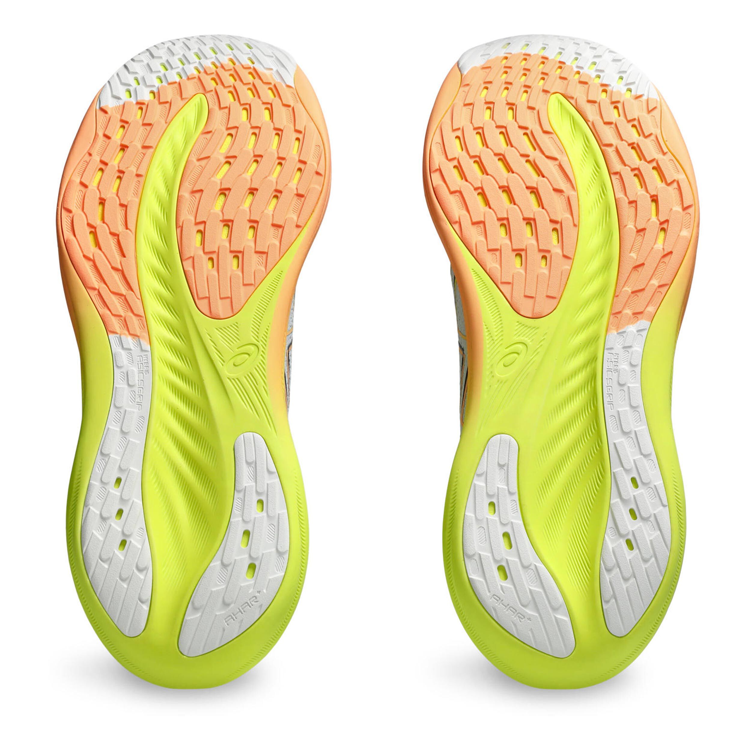 Gel Nimbus 26 Paris Chaussure De Running Sans Stabilisateurs Hommes Gris Orange