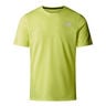 Sunriser Maillot De Course Hommes-Jaunes Fluo