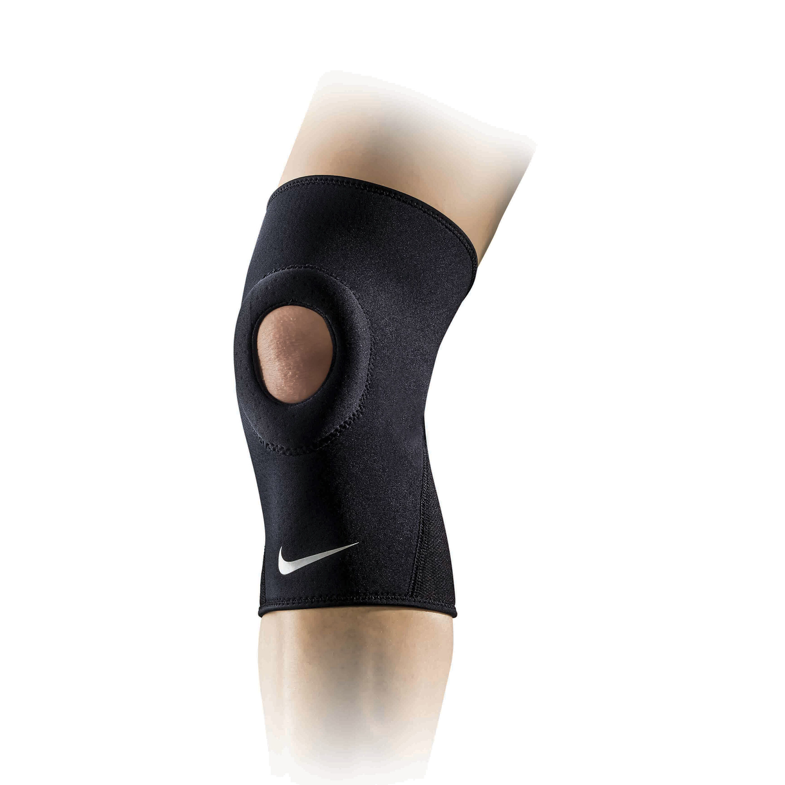 Acheter Nike Pro Combat Open Patella 2.0 Genouillere Noir Blanc en ligne Running Point FR