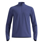 V&ecirc;tements Odlo Odlo Essential Thermal Midlayer 1/2 Zip Maillot de course Hommes-bleu