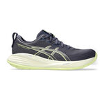 Chaussures de running ASICS ASICS Gel-Cumulus 27 Chaussure De Running Sans Stabilisateurs Hommes-Bleu Gris, Jaune