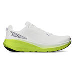 Chaussures de running Altra Altra FWD Via Chaussure De Running Sans Stabilisateurs Hommes-Blanc,Jaune Lemon