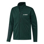 Vêtements adidas adidas Terrex XPR Softshell Veste running Hommes - vert, 