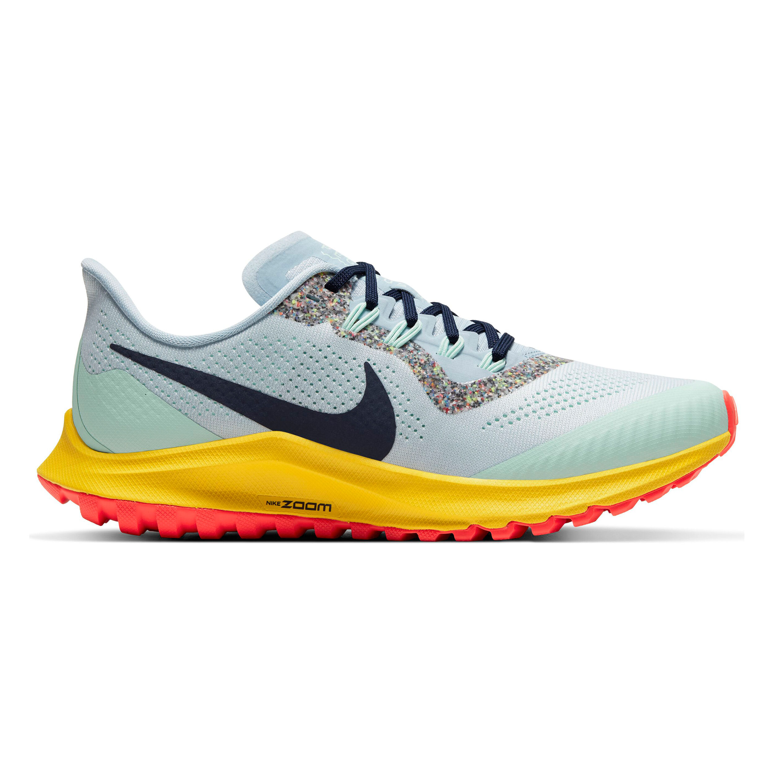 Acheter Nike Air Zoom Pegasus 36 Chaussure Trail Femmes Bleu Clair Jaune en ligne Running Point FR