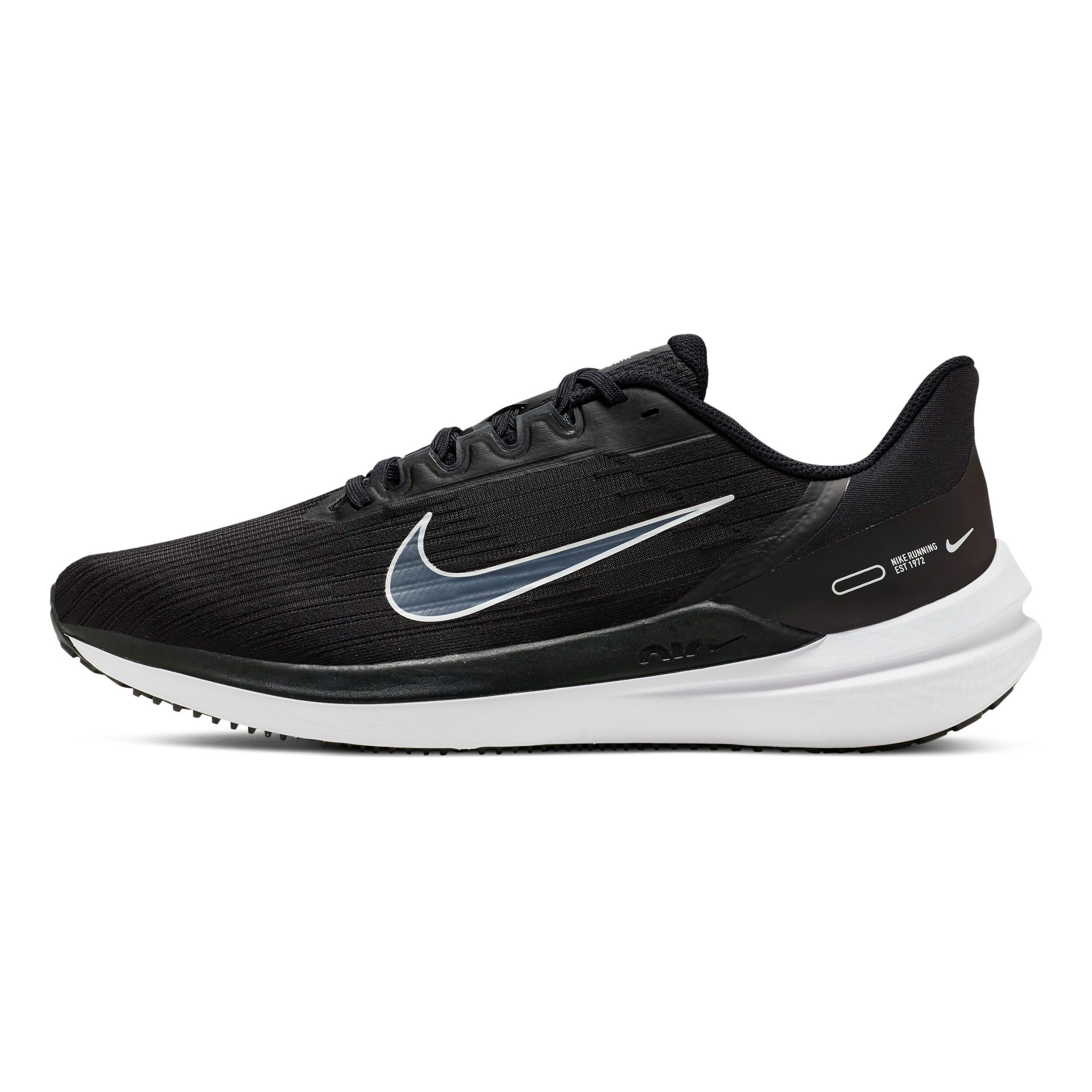 Acheter Nike Air Winflo 9 Chaussure De Running Sans Stabilisateurs Hommes Noir Blanc en ligne Running Point FR