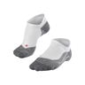 RU4 Endurance Invisible Chaussettes De Running Hommes-Blanc,Gris