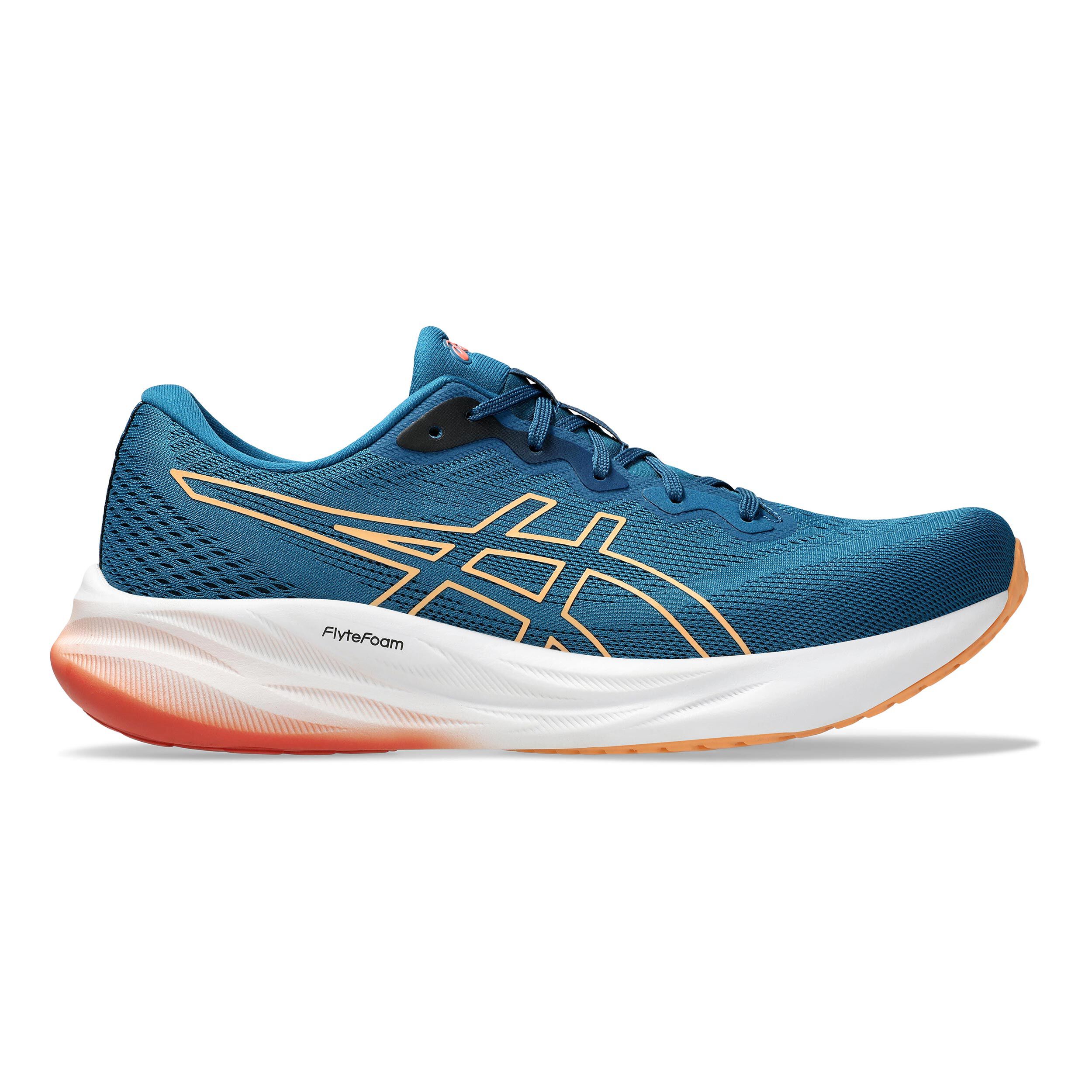 Acheter ASICS Gel Pulse 15 Chaussure De Running Sans Stabilisateurs Hommes Bleu Fonce Orange en ligne Running Point FR