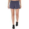 Core 4in Short De Running Femmes-Bleu Gris