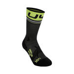 Vêtements UYN UYN Runner's One Mid Socks Chaussettes De Running Hommes-Gris,Jaune Lemon