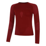 Vêtements Falke Falke Warm Haut manches longues Femmes - rouge, 