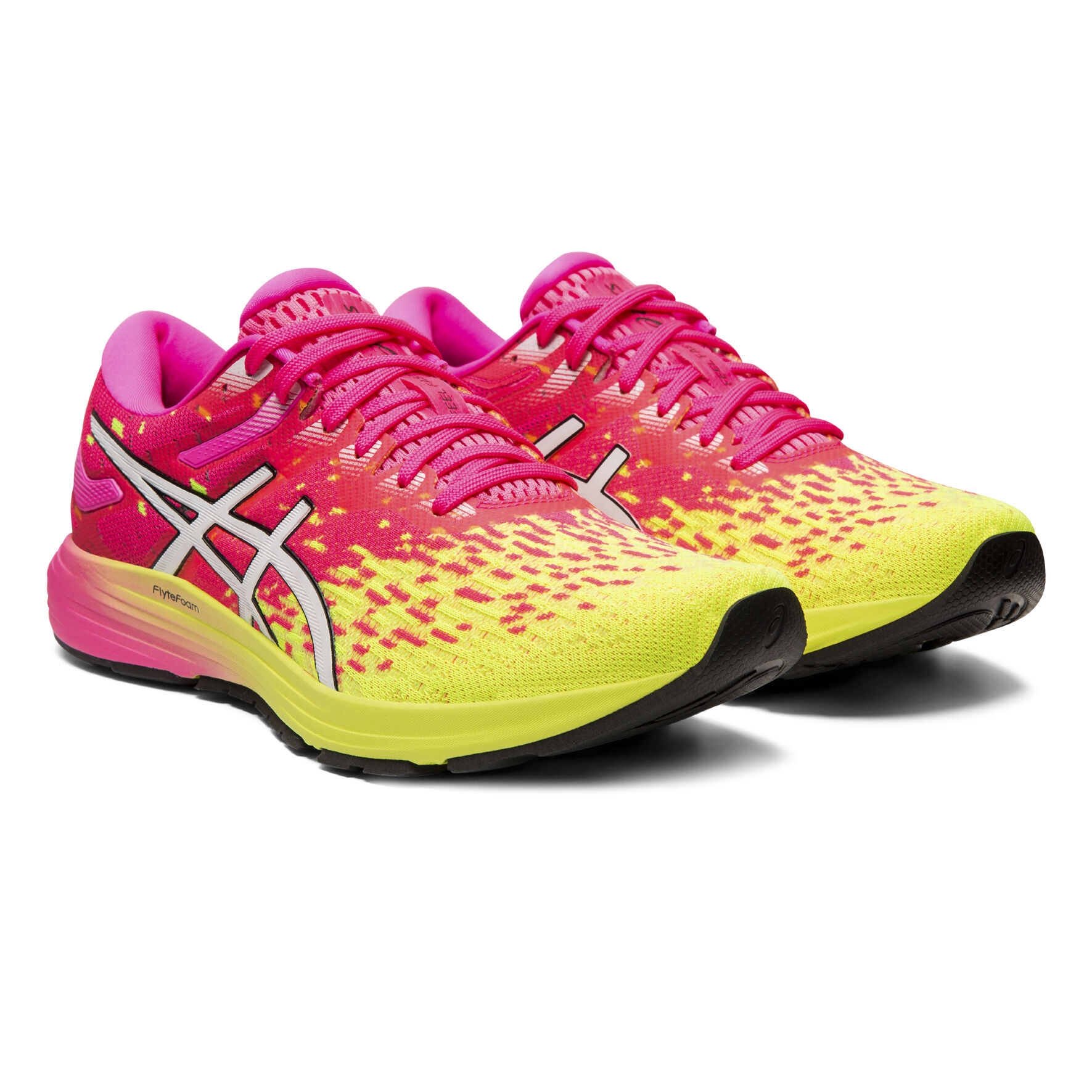 Dynaflyte 4 Chaussure De Running Sans Stabilisateurs Femmes Pink Jaune