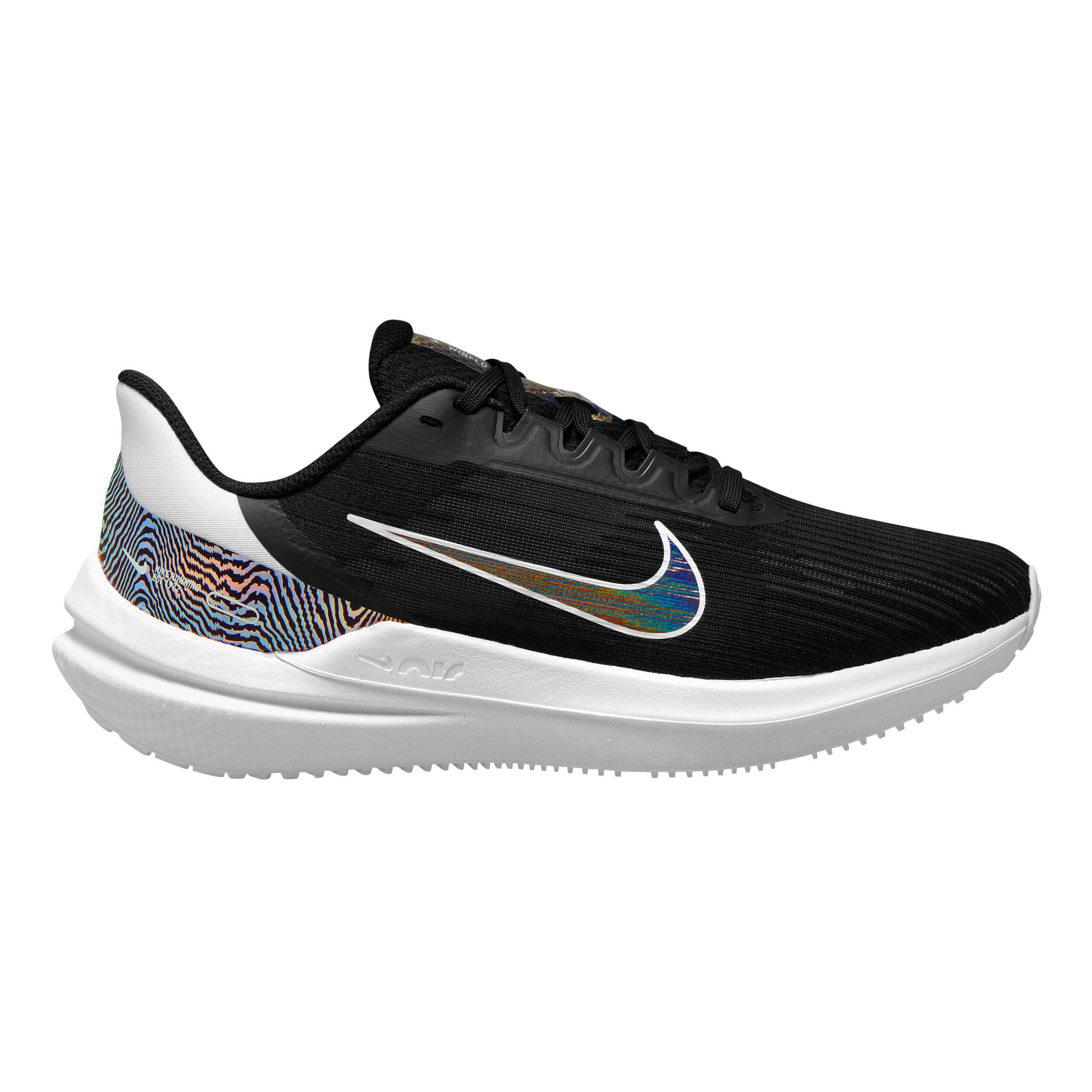 Acheter Nike Winflo 9 Prime Chaussure De Running Sans Stabilisateurs Femmes Noir Blanc en ligne Running Point FR