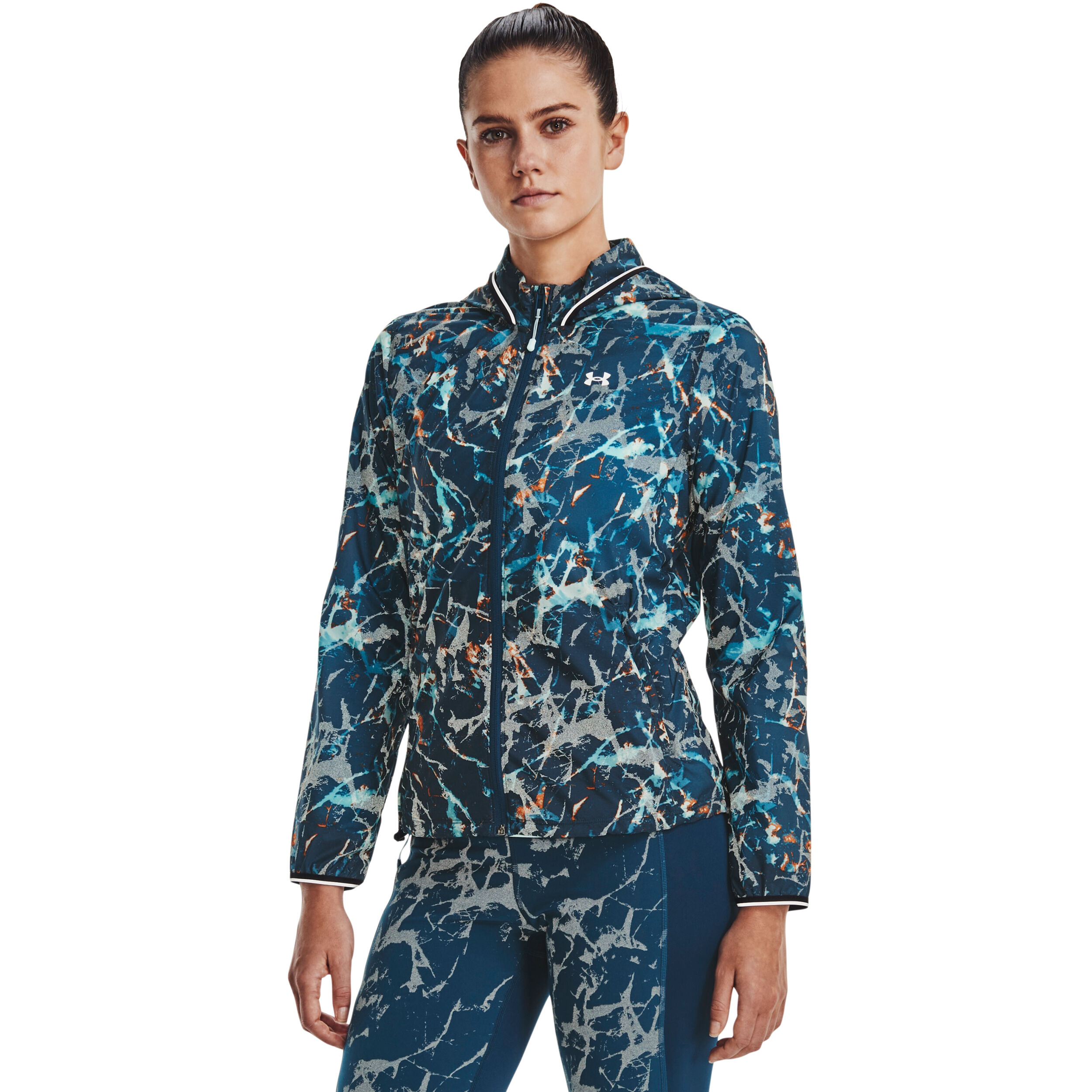 Veste under armour bleu clearance