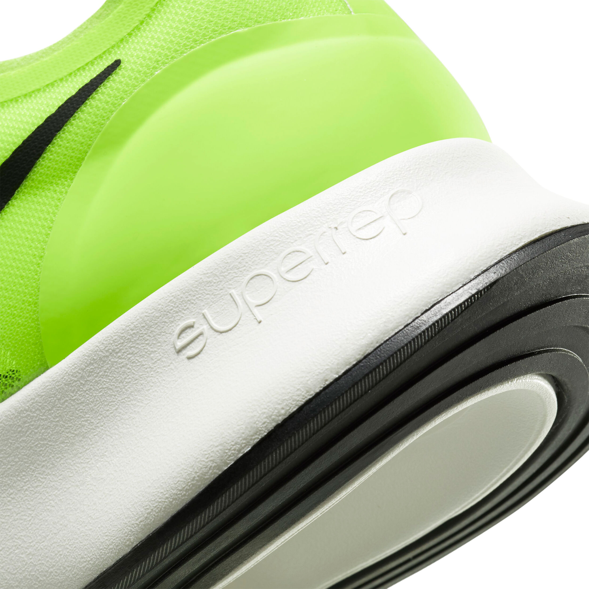 Acheter Nike SuperRep Go Chaussure De Running Sans Stabilisateurs Hommes Vert Fluo Noir en ligne Running Point FR