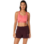 Vêtements ASICS ASICS Road Compression Soutien-gorge Sport Femmes-Corail