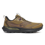 Chaussures de running Saucony Saucony Peregrine 15 Chaussure Trail Hommes-Le Caramel, Noir