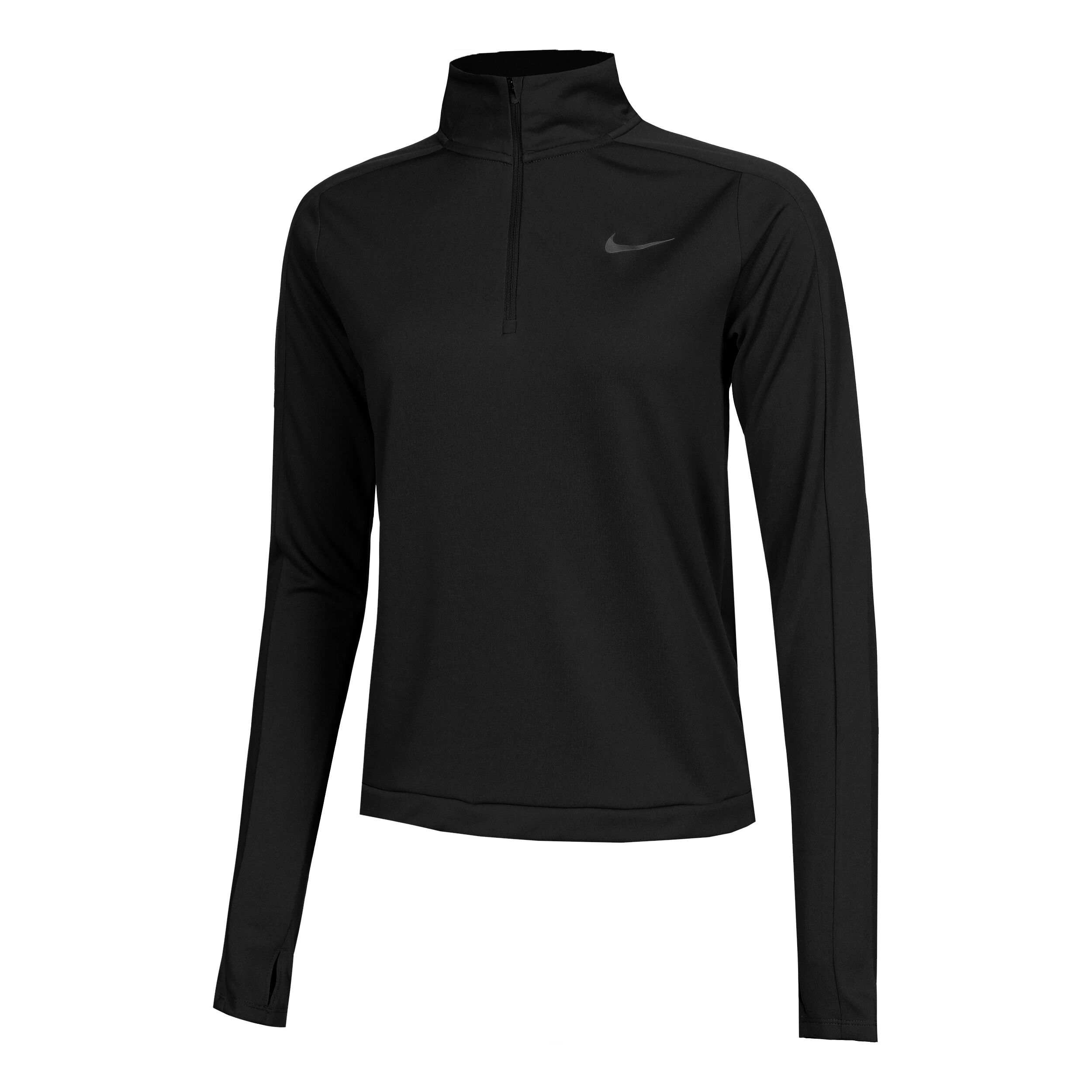 Dri Fit Pacer 1 4 Zip Top De Course Femmes Noir