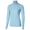 Core Impulse Half Zip Maillot de course Femmes-bleu clair