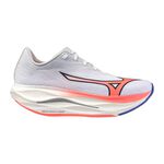 Chaussures de running Mizuno Mizuno Wave Rebellion Flash 3 Chaussure de compétition Femmes - blanc, corail
