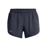 Vêtements Under Armour Under Armour Fly By 3in Short De Running Femmes-Gris