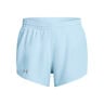 Fly By 3in Short De Running Femmes-Bleu