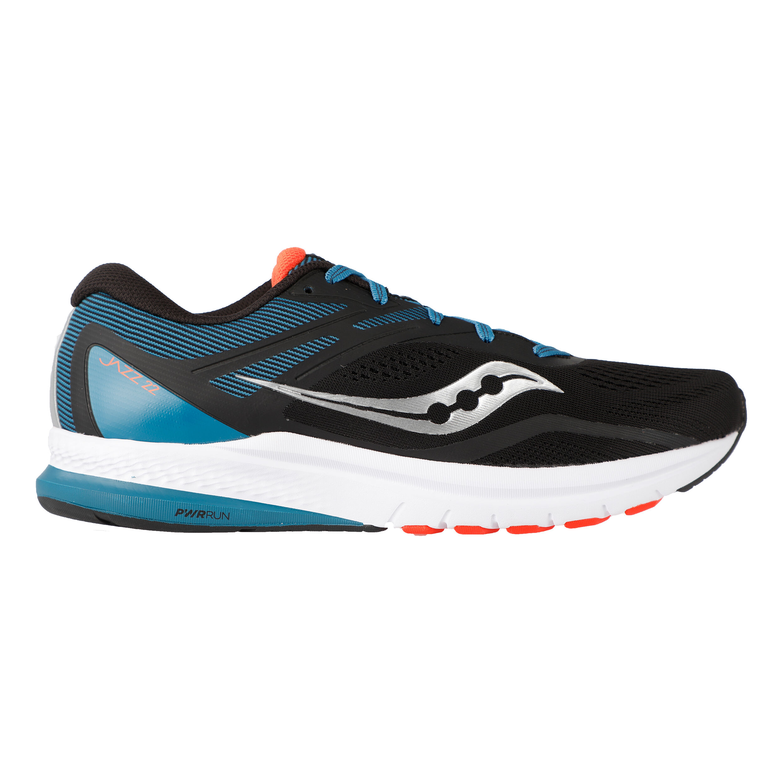 Acheter Saucony Jazz 22 Chaussure De Running Sans Stabilisateurs Hommes Noir Bleu Petrol taille 41 en ligne Running Point FR