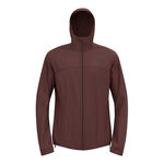 V&ecirc;tements Odlo Odlo X-Alp Waterproof Veste running Hommes-marron