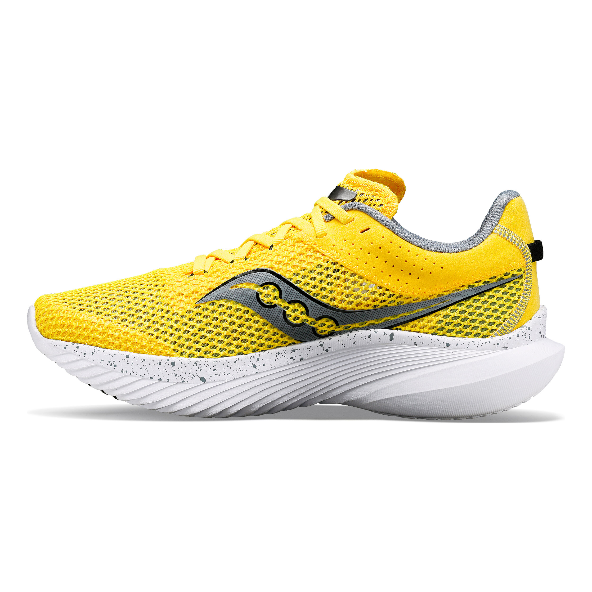 Acheter Saucony Kinvara 14 Chaussure De Running Sans Stabilisateurs Hommes Jaune Noir en ligne Running Point FR