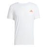 Adizero Maillot De Course Hommes-Blanc,Orange
