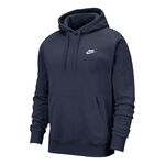 Vêtements Nike Nike Sportswear Club Sweat À Capuche Hommes-Bleu Foncé,Blanc