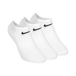 Vêtements Nike Nike Everyday Lightweight NoShow Chaussettes De Sport Pack De 3-Blanc,Noir