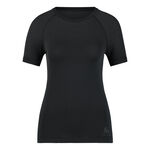 V&ecirc;tements Odlo Odlo BL Top Crew Neck Performance Light Eco Maillot De Course Femmes-Noir