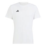 Vêtements adidas adidas Adizero Essentials Maillot De Course Hommes-Blanc