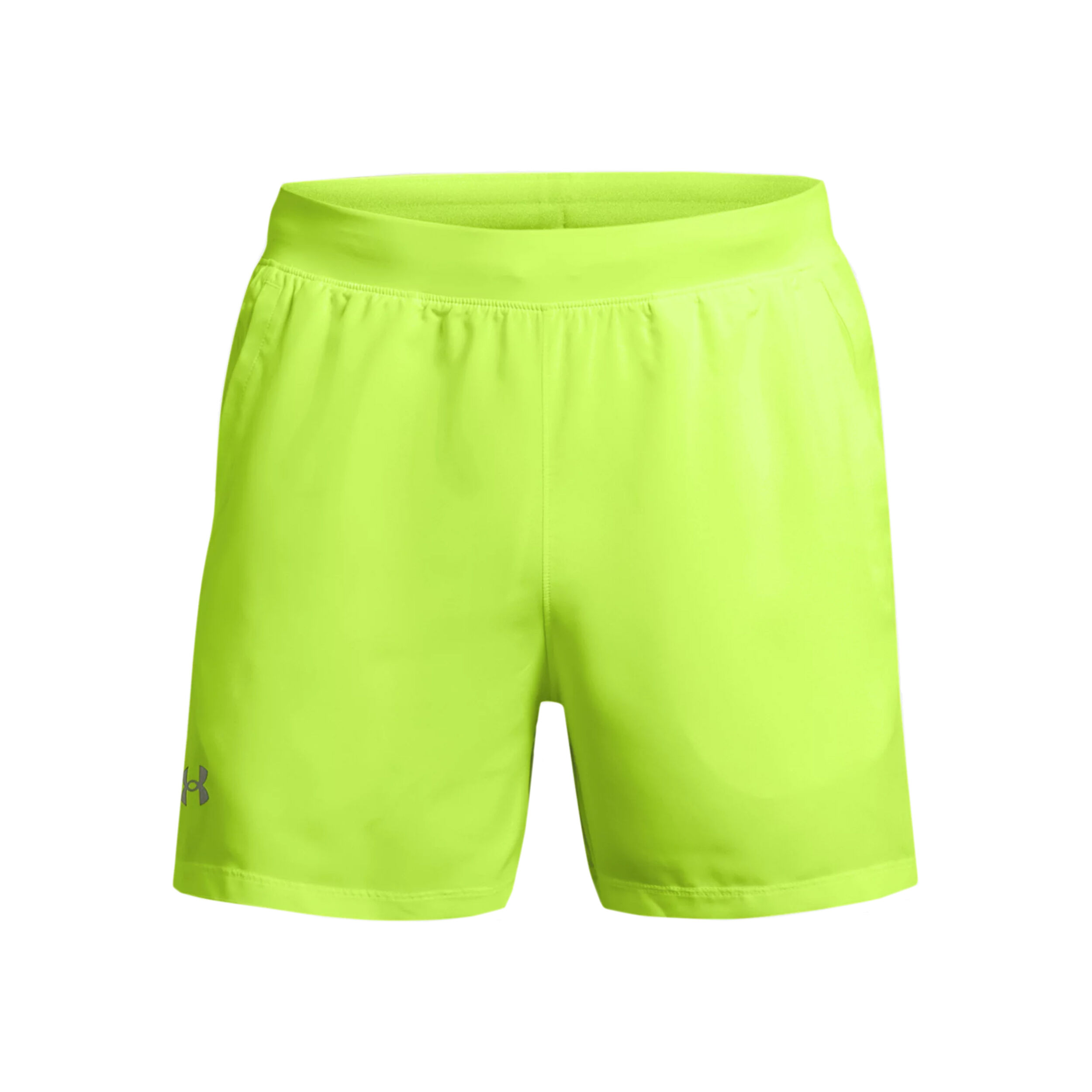 Acheter Under Armour Launch 5 Inch Shorts Hommes Jaunes Fluo en ligne Running Point FR