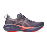 Chaussures de running ASICS ASICS Novablast 5 Chaussure de running sans stabilisateurs Hommes-violet, corail