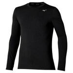 Vêtements Mizuno Mizuno Core Impulse Maillot de course Hommes - noir, 