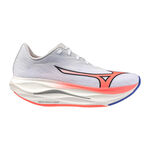 Chaussures de running Mizuno Mizuno Wave Rebellion Flash 3            Chaussure de compétition Femmes-blanc, corail