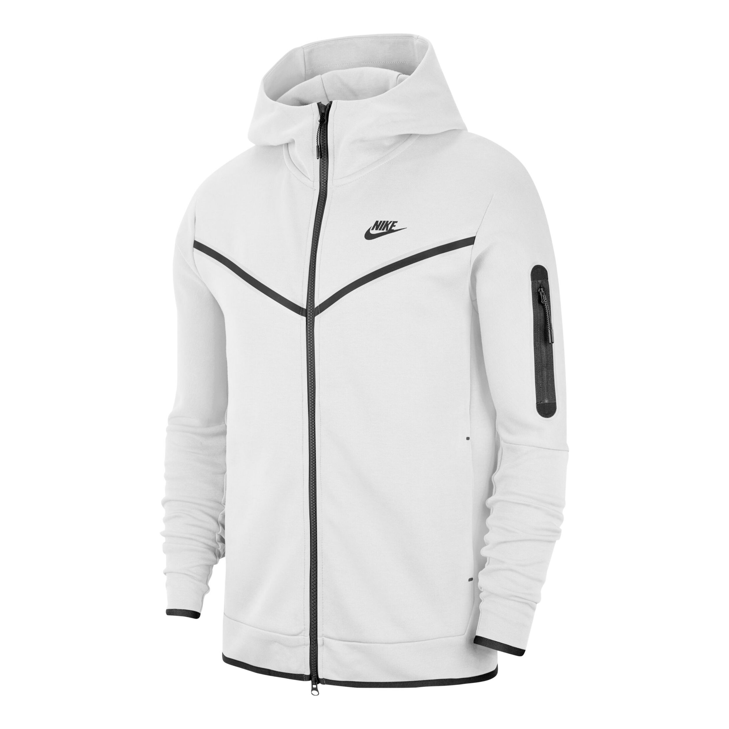 Acheter Nike Sportswear Tech Fleece Gilet En Coton Hommes Blanc Noir en ligne Running Point FR